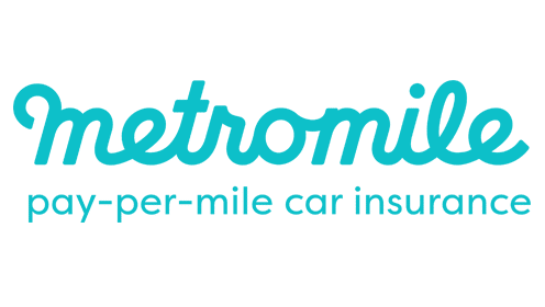 Metromile pay-per-mile car insurance logo image