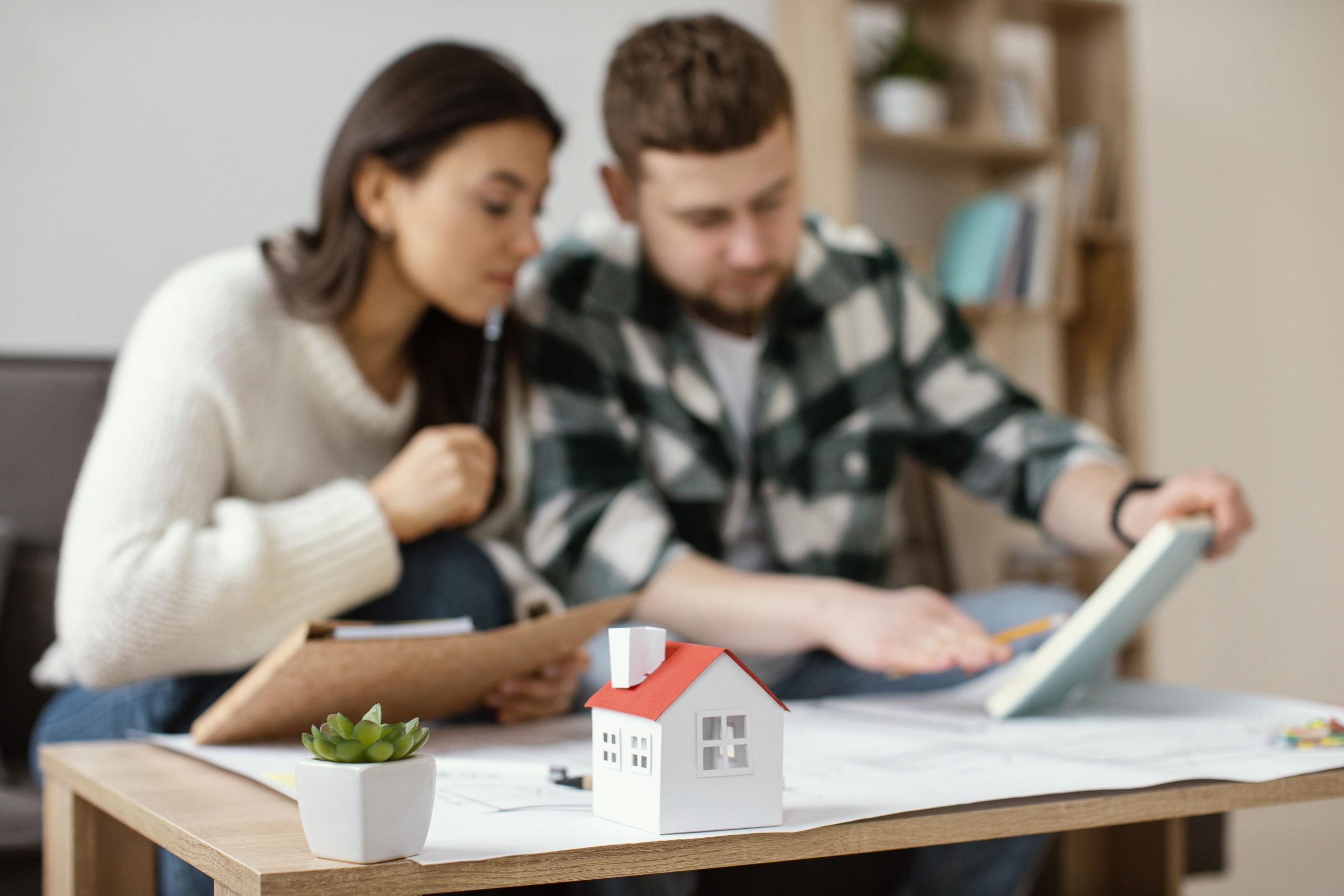 Couples discussing best renters insurance in california